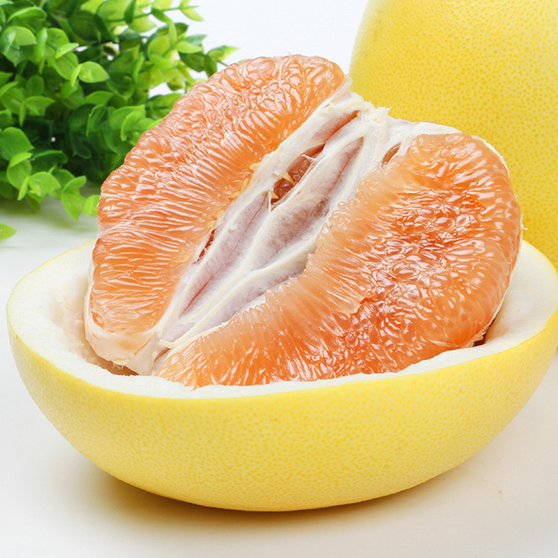 漳州平和琯溪黄金蜜柚黄肉黄心柚子新鲜当季水果2个装 约5斤左右